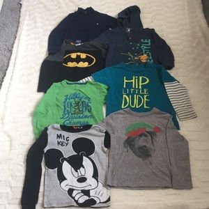Toddler boys LongSleeve shirts